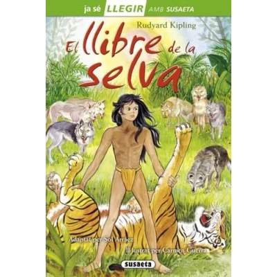 Imagen de El llibre de la selva (Llegir amb Susaeta nivel 2)