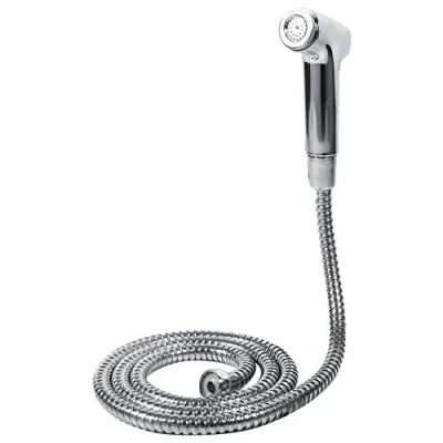 Imagen de Kit de pulverizador bidé, multifuncional, mano, para inodoro, ducha o pulverizador, soporte pared, 47.2 pulgadas