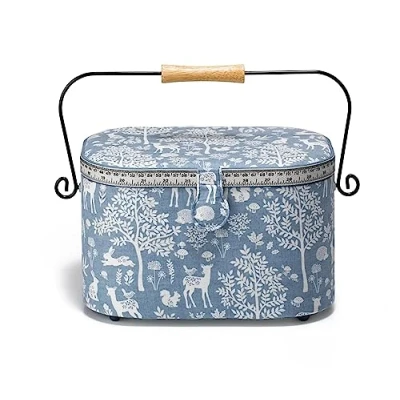 Imagen de Prym 612656 Woodland Cesta para coser (tamaño L),