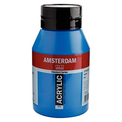 Imagen de ac ACRILICO AMSTERDAM 1000ml.572 AZUL CYAN PRIMARI
