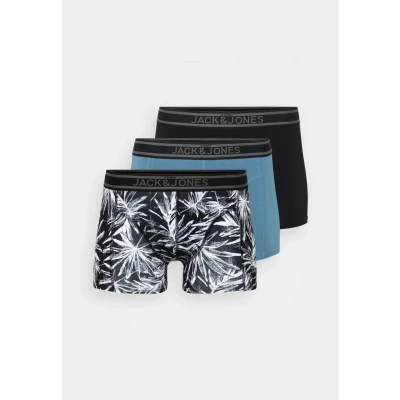 Imagen de Jack &amp; Jones Jacrichard Trunks 3 PACK Culotte, Hombre, Talla: Small, Black/oceanview