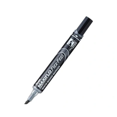 Imagen de Marcador Maxiflo Flex Feel de punta flexible para pizarra blanca. Color negro.