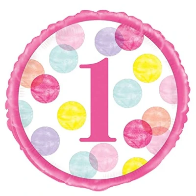 Imagen de Unique Number Globo, Color rosa (73297)