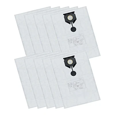 Imagen de 10 bolsas de aspiradora adecuadas para Kärcher 2.889 154.0 como NT 30/1 30 L 30L Ap Te L,
