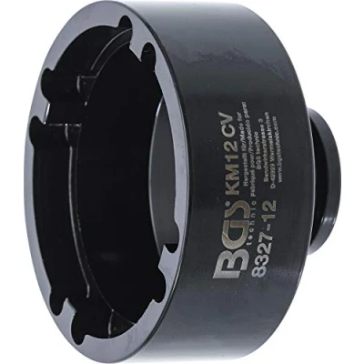 Imagen de BGS 8327 12 Vaso almenado para tuercas ranuradas dientes internos KM12