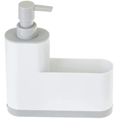 Imagen de VIGAR Monobloc Set de Fregadero con Difusor Color Blanco, Plástico, Gris