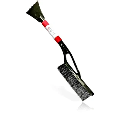 Imagen de Glart 44ES Rasqueta de hielo profesional con cepillo para nieve, Negro/Rojo