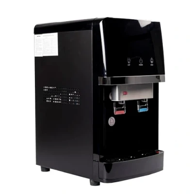 Imagen de Fuente de Agua con Osmosis Inversa 5 etapas. Modelo: Bbagua Black Mini Cooler RO 2T. Filtros Inline estándar. Dispensación fría y Natural o Caliente.