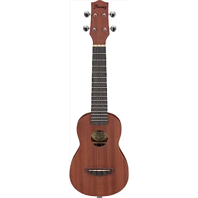 Imagen de Ibanez UKS100 OPN Ukelele soprano 4 Str Open Pore Natural (incluye funda)