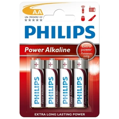 Imagen de PHILIPS LR6P4B/05 Baterías AA 4 Pilas 1,5 V