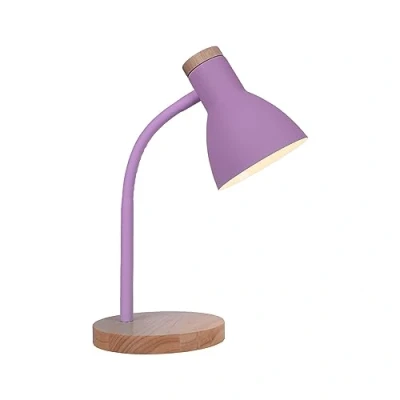 Imagen de BEL AIR HOME Lámpara Flexo de Escritorio ARGOS Diseño Elegante y Flexible Ideal para Oficinas Escritorios Casa Bombilla E27 (No Incluida) (MORADO)