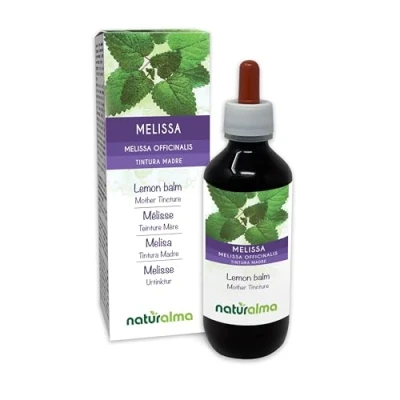 Imagen de Melisa o Toronjil (Melissa officinalis) hojas Tintura Madre sin alcohol Naturalma Extracto líquido gotas 200 ml Complemento alimenticio Vegano