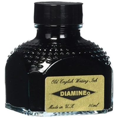 Imagen de Diamine Botella de tinta pluma estilográfica azul Asia 80ml