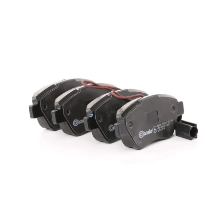 Imagen de BREMBO P 23 141 Juego de pastillas freno con contacto avisador desgaste tornillos pinza accesorios FIAT: Punto Evo Hatchback