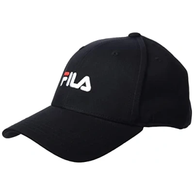 Imagen de Gorra con logotipo lineal correa trasera Fila Brasov 6 Panel