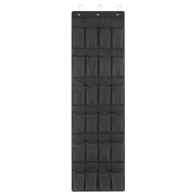 Imagen de KRYMSON 1 bolsa colgante de almacenamiento, malla 24 rejillas, almacenamiento colgante, para puerta, multifuncional,
