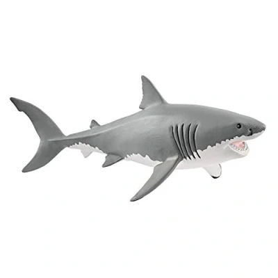 Imagen de Schleich 14809 Figura Tiburón Blanco, 7,8 cm