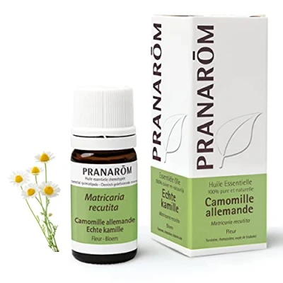 Imagen de PRANAROM Manzanilla Alemana Aceite esencial 100% Quimiotipado Matricaria Recutita Flor AEQT 5ml