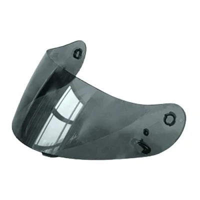 Imagen de Visera de casco, compatible con HJC CL 16 17 CS 15 R1 cara completa casco choque para motocicleta escudo facial (negro)