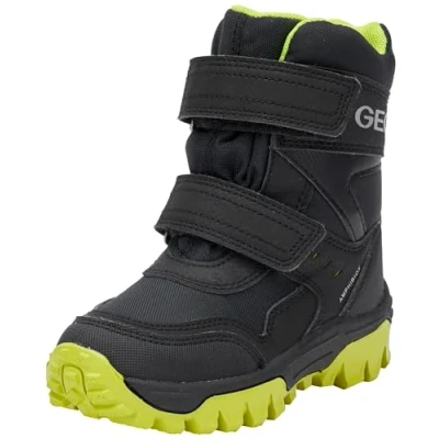 Imagen de Geox J HIMALAYA BOY B ABX, Barco Ankle para Niños, BLACK/LIME, 27 EU