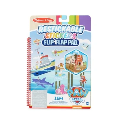 Imagen de Melissa &amp; Doug Adhesivos reutilizables Paw Patrol Patrulla Canina Dino rescue Estimula la imaginación y creatividad Regalo fantástico para niñas niños