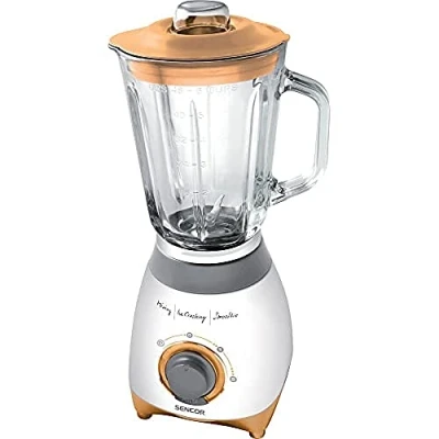 Imagen de Licuadora SENCOR 4370 SERIES 6 Laminas 500W Anaranjado
