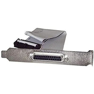 Imagen de StarTech.com Placa de Ranura para Conector Paralelo DB25 Hembra 16&quot; a IDC 25 Pines, Gris