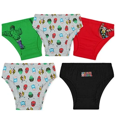 Imagen de Marvel Transpirables Calzoncillos para Niño, Regalo Ropa Interior (Multi Avengers, 4 5 Años)