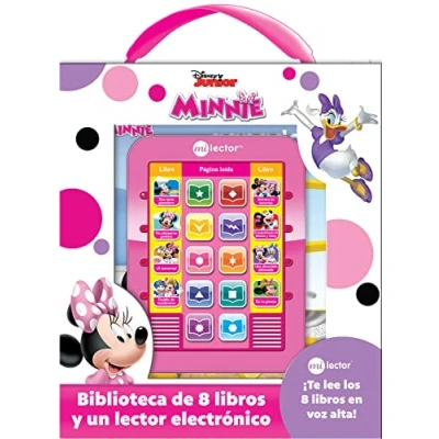 Imagen de MI LECTOR MINNIE. BIBLIOTECA DE 8 LIBROS Y ELECTRÓNICO (ME READER 8BK)