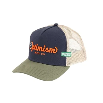 Imagen de Coastal Optimism Co Dark Navy HFT Trucker Cap One Size