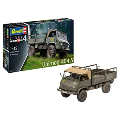 Imagen de Revell 03348 Unimog 404 S Kit de modelo a escala 1:35, multicolor