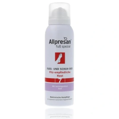 Imagen de Allpresan Desodorante para pies y zapatos pieles sensibles a hongos, n.º 7, 125 ml