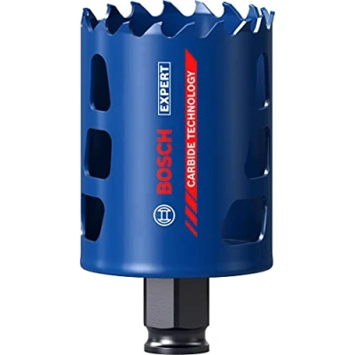 Imagen de Bosch Professional 1 x Sierras de corona Expert Tough Material, para Madera con metal, 54 mm, Accesorios Taladro impacto rotativo