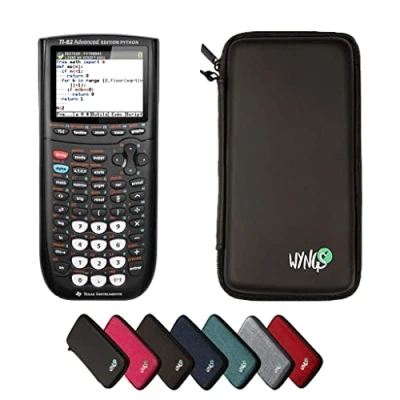 Imagen de CALCUSO Paquete Básico Negro con Calculadora Grafica TI 82 Advanced Python Edition