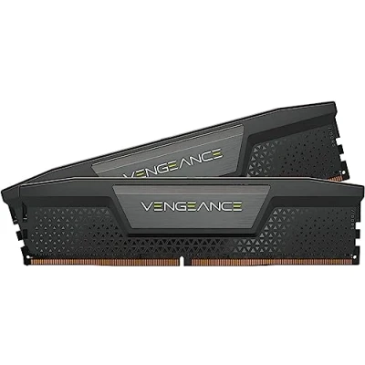 Imagen de CORSAIR Vengeance CMK32GX5M2E6000C36 Memoria RAM DDR5 de 32 GB (2 x 16 GB) 6000 MHz CL36 Intel XMP iCUE, Color Negro