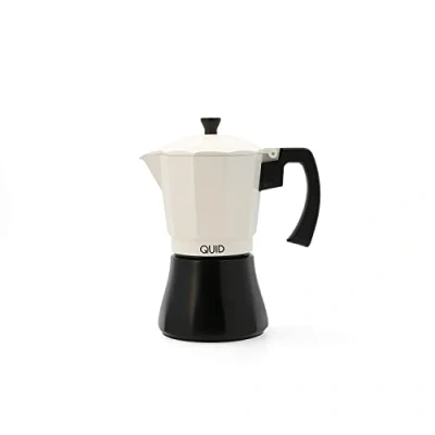 Imagen de Quid Cocco Cafetera Aluminio Fundido 9 Tazas Blanco