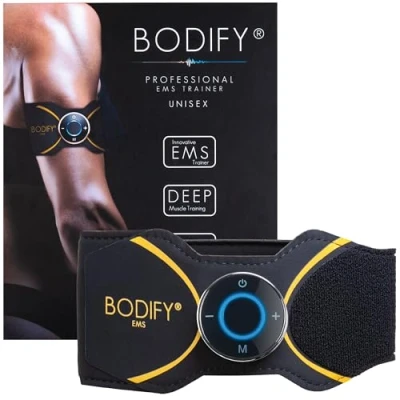 Imagen de Bodify® Entrenador EMS 2en1 para Brazos y piernas Pro ¡Estimulación centrada en los músculos de piernas! Desarrollo Muscular Dispositivo estimulación EL Original