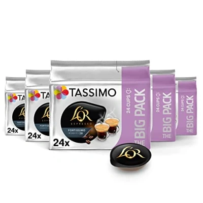 Imagen de Tassimo Tripack L&#039;Or Fortissimo 24