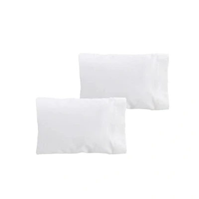 Imagen de Donegal Collections Pack 2 Fundas de Almohada (75x45 cm) Cama 150, Color Blanco. Suave y Cómoda, Microfibra Extra 50% Algodón Poliéster. Confort Alta Durabilidad