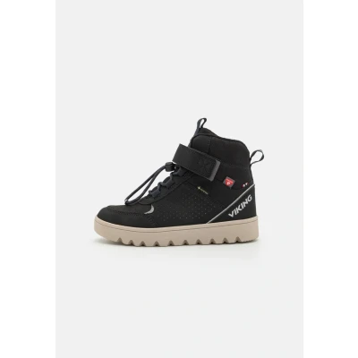 Imagen de Viking Fleek WARM GTX Unisex Botas para la nieve niños, Talla: 34, Black/charcoal Zapatos