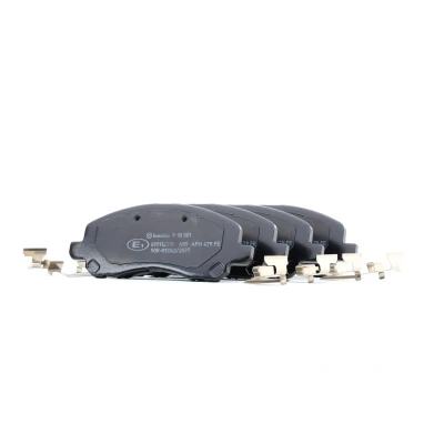 Imagen de BREMBO P 18 001 Juego de pastillas freno con avisador acústico desgaste accesorios DODGE: Caliber, Avenger Berlina, JEEP: Compass, Patriot