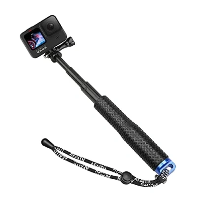 Imagen de AFAITH Palo Selfie para cámara, 19 Extensor Ajustable monopod Hero 12/Hero 11 Black/Hero 10/Hero 9/Hero 8/Hero 7 6 5 Black SJCAM Xiaomi Yi dji OSMO Action CAM Insta360 One R 4K