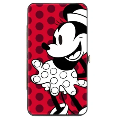 Imagen de Buckle Down Billetera, Minnie Mouse, 7&quot; x 4&quot; Mujeres