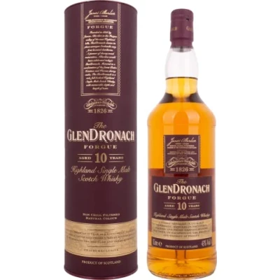 Imagen de The GlenDronach 10 Years Old FORGUE Highland Single Malt 43% Vol. 1l in Giftbox