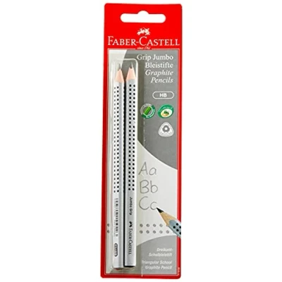 Imagen de Faber Castell 111992 Jumbo Grip HB Juego de 2 lápices