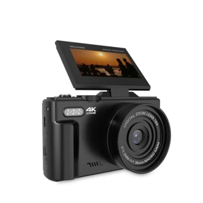 Imagen de Cámara Digital Prixton Xplorer Dv900 4k Pantalla Flip Negro