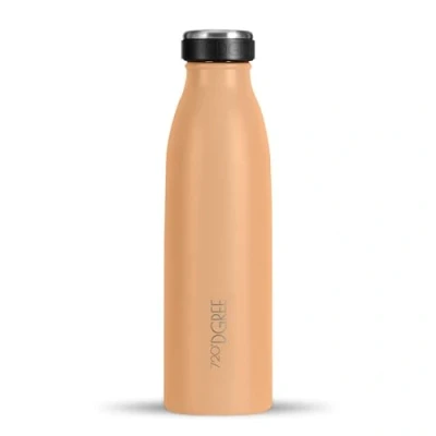 Imagen de 720DGREE Botella Agua Acero Inoxidable “milkyBottle“ 500ml Sin BPA Free, Antigoteo y Prueba de Fugas Frasco térmico, Cantimplora Aislada Bebida con Gas, Deporte, Escuela, Gimnasio, Exteriore