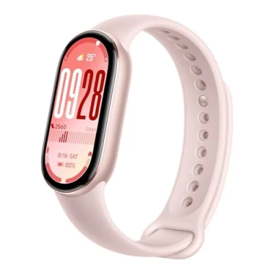 Imagen de Xiaomi Smartband 10,Pantalla AMOLED de 1,72, Carga rápida, 150+ Modos Deportivos. Monitorización Salud y sueño. HyperOS 2.0. Impermeable 5ATM, Brújula,Rosa