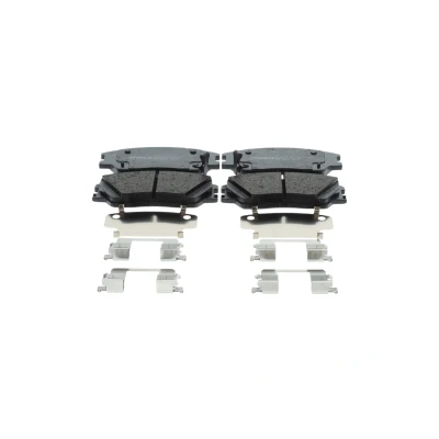 Imagen de BOSCH 0 986 460 155 Juego de pastillas freno Low Metallic con contacto aviso desgaste incorporado