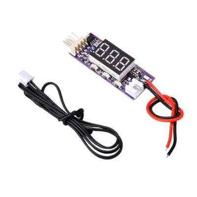 Imagen de Módulo de control velocidad del ventilador, controlador temperatura ventilador 4 cables CC 12 V 3 A para ajustar la